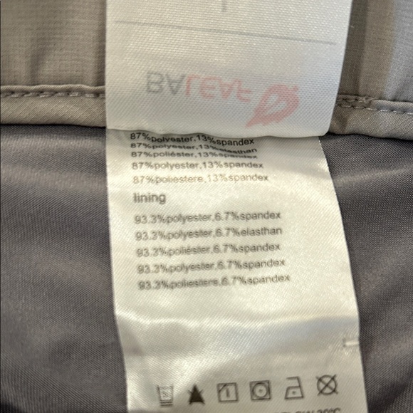 Baleaf Women’s Skort Gray Women's Grey Large Gorpcore Hiking Outdoor - Picture 3 of 12
